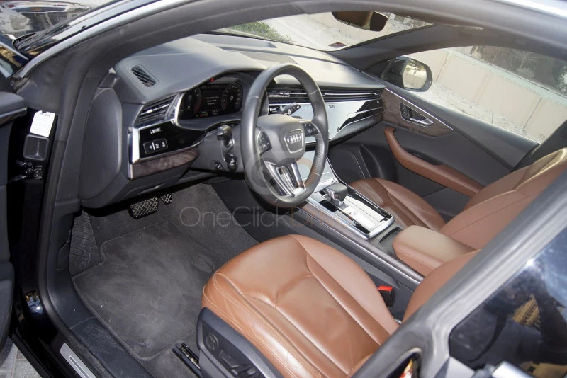 Siyah Audi S8 2019 for rent in Dubai 4